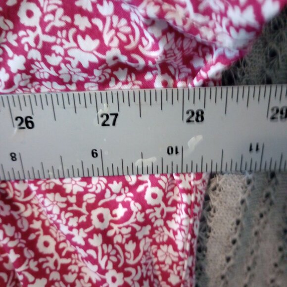 Untuckit Mens XXXL 3XL Red White Floral Button Down Shirt Chaddsford Regular Fit - Picture 6 of 6